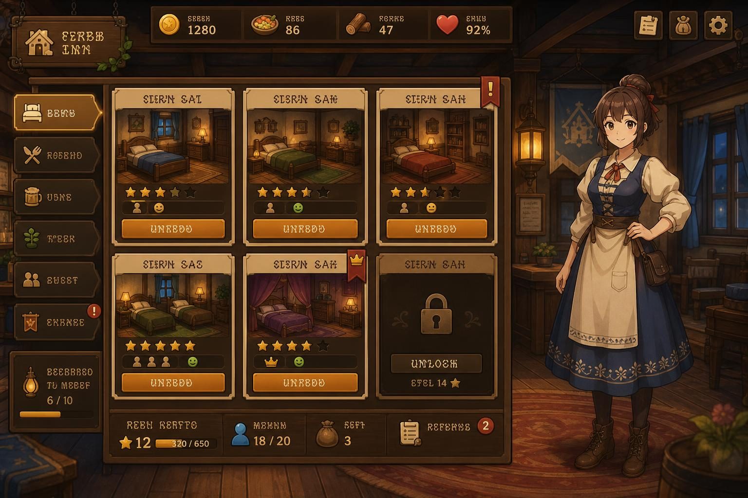 转生居酒屋 角色养成 页面配图 2